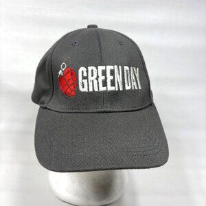 VTG Y2K Green Day American Idiot Gray Bio-Domes Wool Blend Cap Hat OSFM